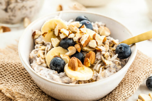 Coconut Oat Bircher Muesli